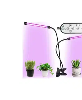 Lampy  LED Stmievateľná stolná lampa s klipom na  pestovanie rastlín LED/8W/5V 