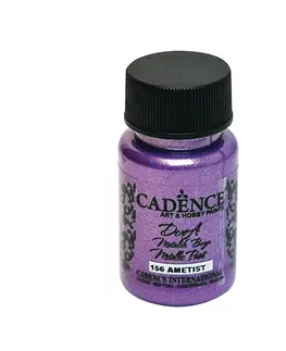 Hračky CADENCE - Farba akrylová Cadence D.Metalic, ametystová, 50ml