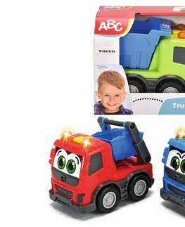 Hračky - dopravné stroje a traktory DICKIE - Abc Volvo Nákladné Auto 13 Cm, Mix produktov, 3 Druhy