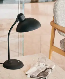 Stolové lampy na písací stôl FRITZ HANSEN FRITZ HANSEN Kaiser Idell 6556-T matná čierna