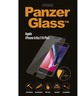 Ochranné fólie pre mobilné telefóny Ochranné temperované sklo PanzerGlass Standard Fit pre Apple iPhone 66S78 Plus 2004