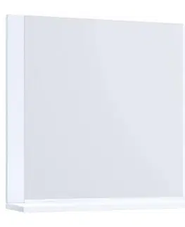 Zrkadlá na stenu Biele Zrkadlo Do Kúpeľne Lendas Š: 60 Cm