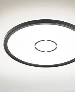 Stropné svietidlá Briloner Stropné svietidlo LED zdarma, Ø 29 cm, čierne