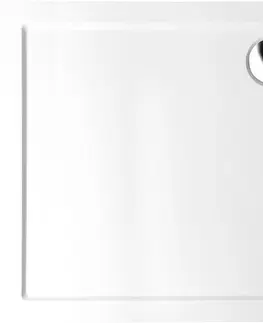 Vane POLYSAN - KARIA sprchová vanička z liateho mramoru, obdĺžnik 120x100cm, biela 26611