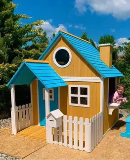 Detské drevené domčeky Detský záhradný domček NATHANIEL