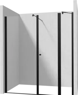 Sprchovacie kúty DEANTE/S - Sprchové dvere výklopné 80 pevná stena 40 KTSUN42P+KTS_N84P+KTS_N11X KERRIA/0215