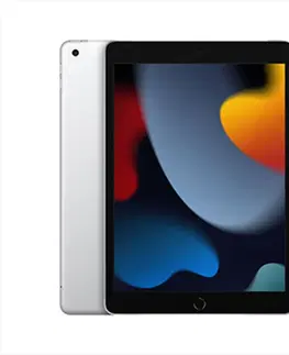 Tablety Apple iPad 10.2" (2021) Wi-Fi + Cellular 256GB, silver MK4H3FDA