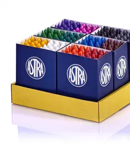 Hračky ASTRA - Voskové farbičky pre školy Premium 144ks, 316111004