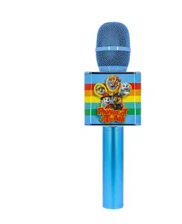 Interaktívne hračky OTL Technologies karaoke mikrofón Labková Patrola, modrý