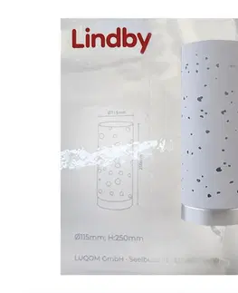 Lampy Lindby Lindby - Stolná lampa ALWINE 1xE27/10W/230V 