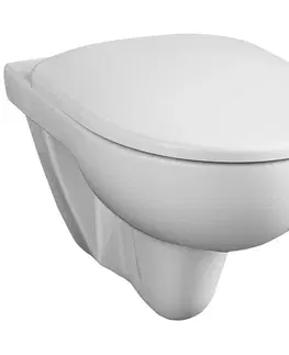 WC mísy Závesná WC misa Selnova WC RF s doskou volne padajúca