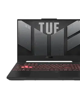 Notebooky ASUS TUF Gaming A15, R5 - 7535HS, 16 GB DDR5, 1 TB SSD, RTX 4050, 15,6 " FHD, Win11 Home, Jaeger Grey FA507NU-LP131W