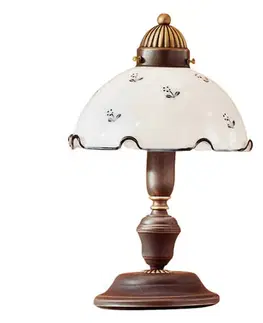 Stolové lampy austrolux KOLARZ Nonna – stolná lampa bielo-modrá