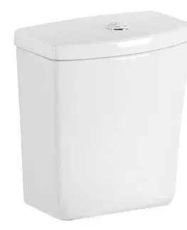 Kúpeľňa ISVEA - KAIRO keramická nádržka s víkem k WC kombi, biela 10KZ31002
