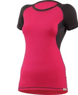 Tričká Merino triko Lasting ZITA 4780 ružové vlnené XL