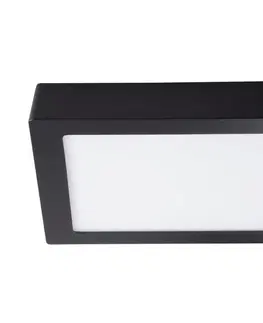 Svietidlá   33555 - LED Stropné svietidlo KANTI LED/18W/230V 3000K čierna 