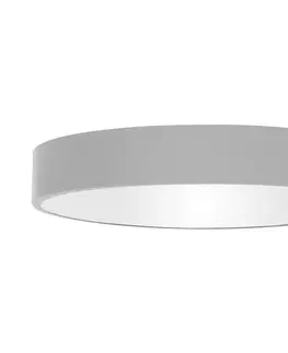 Svietidlá  Stropné svietidlo so senzorom CLEO 4xE27/24W/230V pr. 50 cm šedá 