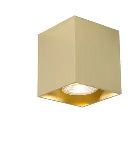 Bodove svetla Moderné bodové zlato - Qubo 1