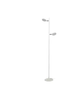 Stojacie lampy Aluminor Aluminor Declic stojacia LED lampa, 2-pl., biela