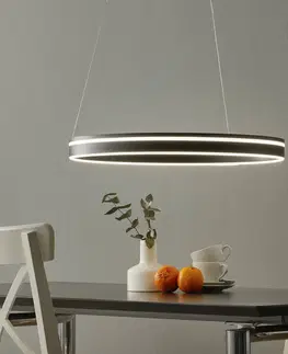 SmartHome lustre Q-Smart-Home Paul Neuhaus Q-VITO závesné LED 59 cm antracit