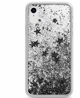Puzdrá na mobilné telefóny Zadný kryt White Diamonds Sparkle iPhone Xr, transparentná s hviezdičkami 1380SPK15
