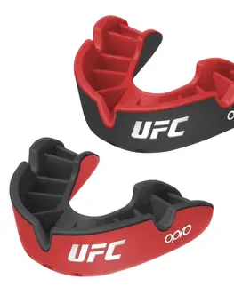 Boxerské chrániče Chránič zubov OPRO Silver UFC senior