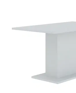 Jedálenské stoly BASTIAN jedálenský stôl, biela 