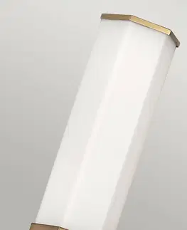 Nástenné svietidlá Quintiesse Nástenné LED svetlo Facet Single, 3 000 K, mosadz