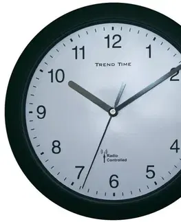 Hodiny Nástenné DCF hodiny Trend Time Bk, 25 cm