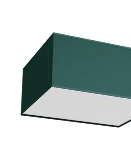 Svietidlá  Stropné svietidlo VERDE 2xE27/60W/230V 40x40 cm zelená 