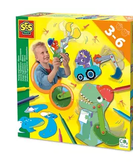 Kreatívne a výtvarné hračky SES - Detské tvorenie - dinosaury v pohybe