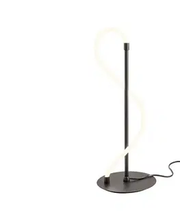 Lampy Redo Redo 01-2530 - LED Stmievateľná stolná lampa CORRAL LED/12W/230V čierna 