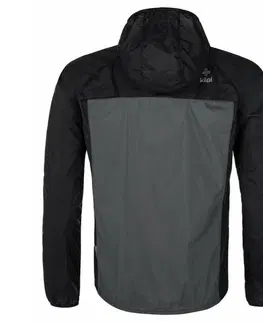 Pánské bundy a kabáty Pánska ľahká outdoorová bunda Kilpi ROSA-M čierna S