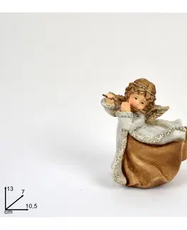 Sošky, figurky - anjeli MAKRO - Anjel muzikant 13cm rôzne druhy