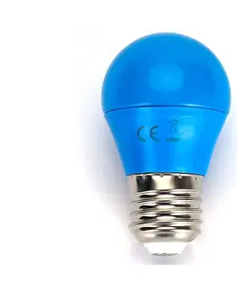 Žiarovky  B.V. LED Žiarovka G45 E27/4W/230V modrá -  