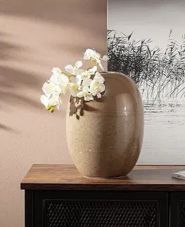 Vázy, misy Biacco Hnedá váza 25 cm