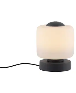 Stolove lampy Stolná lampa tmavošedá vrátane LED 3-stupňovo stmievateľná dotykom - Mirko