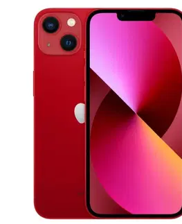 Mobilné telefóny Apple iPhone 13 256GB, (PRODUCT)červená