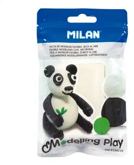 Hračky MILAN - Modelovacia hmota Air-dry biela - blister