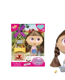 Hračky bábiky WIKY - Bábika farmárka s príslušenstvom 18 cm