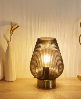 Stolové lampy Pauleen Pauleen Crystal Gloom stolná lampa zo skla