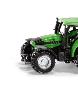 Hračky - dopravné stroje a traktory SIKU - Blister - traktor DEUTZ-FAHR s prívesom Fortuna