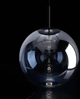 Závesné svietidlá Tom Dixon Tom Dixon Globe závesné LED svietidlo, chróm