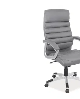 Kancelárske stoličky Signal Kancelárska stolička Q-087 šedá