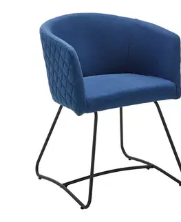 Stoličky Stolička Iva Modrá