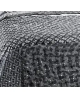 Obliečky BedTex Bavlnené obliečky Gincer sivá, 140 x 200 cm, 70 x 90 cm