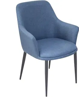 Čalúnené stoličky Stolička DC 286 Parma 9 modrá