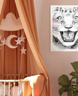 Obrazy do detskej izby Obraz do detskej izby - Dekorácia gepard