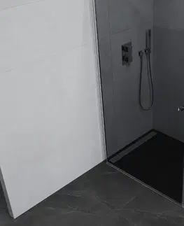 Sprchovacie kúty MEXEN/S - Pretória sprchovací kút 100x110, grafit, chróm 852-100-110-01-40