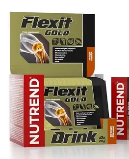 Komplexná výživa kĺbov Flexit Gold Drink - Nutrend 10 x 20 g Blackcurrant